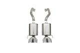 Corsa 2009-2013 Chevrolet Corvette (C6) 6.2L Polished Sport Axle-Back Exhaust w/4.5in Tips thumbnail 1