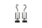 Corsa 2009-2013 Chevrolet Corvette (C6) 6.2L Black Sport Axle-Back Exhaust w/4.5in Tips thumbnail 1