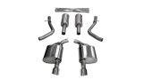 Corsa 2017-2020 Dodge Charger 5.7L V8 Xtreme Cat-Back Dual Rear Exit w/4.5in Polished Tips thumbnail 2