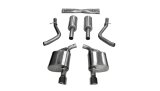 Corsa 2017-2020 Dodge Charger 5.7L V8 Xtreme Cat-Back Dual Rear Exit w/4.5in Black Tips thumbnail 1