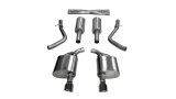 Corsa 2017-2020 Dodge Charger 5.7L V8 Xtreme Cat-Back Dual Rear Exit w/4.5in Black Tips thumbnail 2