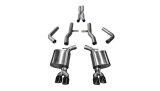 Corsa 2017-2023 Dodge Challenger 5.7L V8 Xtreme Cat-Back Dual Rear Exit w/3.5in Black Tips thumbnail 1