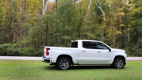 Corsa 2019-24 Chevy Silverado 5.3L Crew Cab Short Bed Sport Cat-Back Dual Rear Exit w/ Polished Tips thumbnail 7