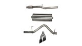 Corsa 19-24 Chevy Silverado 1500 5.3L Crew Cab Short Bed Sport Cat-Back Dual Rear Exit w/ Black Tips thumbnail 1
