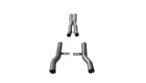 Corsa 2015-2023 Dodge Charger 6.4L V8 2.75in Resonator Delete Kit thumbnail 2