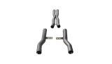 Corsa 2017-2023 Dodge Challenger 5.7L V8 2.75in Resonator Delete Kit thumbnail 3