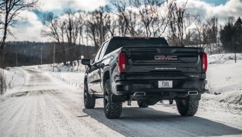 Corsa 19-23 Chevy Silverado/GMC Sierra 6.2L Crew Cab Short Bed 147.5 Cat-Back Dual Rear Exit No Tips thumbnail 4