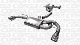 Corsa 2010-2014 Volkswagen GTI Mk6 Polished Touring 3.0in Cat-Back Dual Exit Polished Pro-SeriesTips thumbnail 2