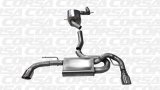 Corsa 2010-2014 Volkswagen GTI Mk6 Polished Touring 3.0in Cat-Back Dual Exit Polished Pro-SeriesTips thumbnail 3