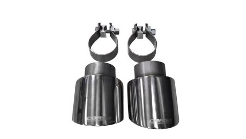 Corsa 10-14 Volkswagen R Mk6 Polished Two 4.0in Polished Pro-Series Tips thumbnail 2