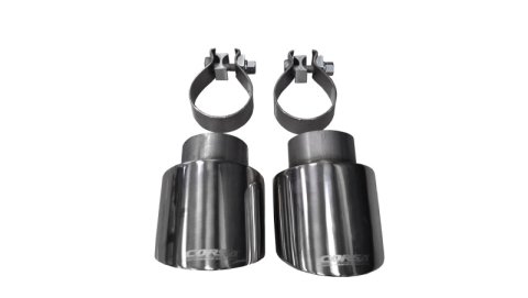Corsa 10-14 Volkswagen R Mk6 Polished Two 4.0in Polished Pro-Series Tips thumbnail 3