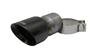 Corsa 10-14 Volkswagen R Mk6 Black Two 4.0in Black PVD Polished Pro-Series Tips thumbnail 2