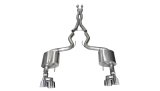 Corsa 2018-2023 Ford Mustang 5.0L 3in Sport Cat-Back Dual Rear Exit 4in Polished Pro-Series Tips thumbnail 1