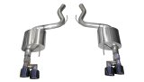 Corsa 18-23 Ford Mustang 5.0L V8 3in Sport Axle-Back Dual Rear Exit w/ 4in Black PVD Pro-Series Tips thumbnail 2