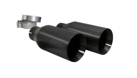 Corsa 2019-2024 Ram 1500 5.7L Crew Cab w/ 57in or 76in Bed Cat-Back Dual Rr Exit 5in Gun Metal Tips thumbnail 4