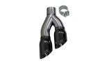 Corsa 19-24 Ram 1500 5.7L Crew Cab w/57in or 76in Bed Cat-Back Single Side Exit 4in PolishedDual Tip thumbnail 1