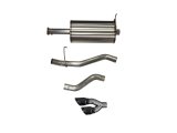 Corsa 2019-24 Ram 1500 5.7L Crew Cab w/57in or 76in Bed Cat-Back Single Side Exit 4in Black Dual Tip thumbnail 2