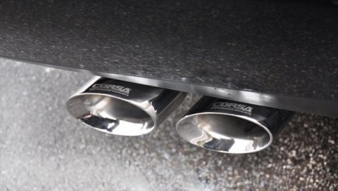 Corsa 2015-2020 GMC Yukon Denali 6.2L V8 Single Side Exit Cat-Back Exhaust w/ Polished Tips thumbnail 3