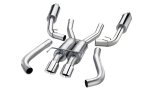 Corsa 2011-2021 Jeep Grand Cherokee Black 2.5in Dual Rear Exit Cat-Back Exhaust thumbnail 9