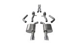 Corsa 2015-2023 Dodge Charger SRT / Scat Pack / R/T 6.4L Polished Sport Cat-Back Exhaust thumbnail 1