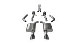 Corsa 2015-2023 Dodge Charger SRT / Scat Pack / R/T 6.4L Black Sport Cat-Back Exhaust thumbnail 1