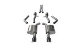 Corsa 2015-2023 Dodge Charger SRT / Scat Pack / R/T 6.4L Black Sport Cat-Back Exhaust thumbnail 3