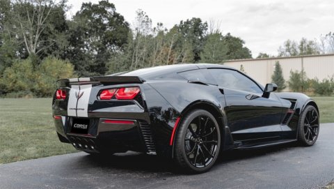 Corsa 2014-2019 Chevrolet Corvette C7 6.2L 2.75in Xtreme Valve-Back w/ Dual NPP & Quad Black Tips thumbnail 9