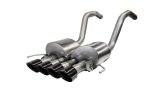 Corsa 2015-2019 Chevrolet Corvette C7 Z06 6.2L 2.75in Xtreme Axle-Back w/ Dual NPP & Quad Black Tips thumbnail 2
