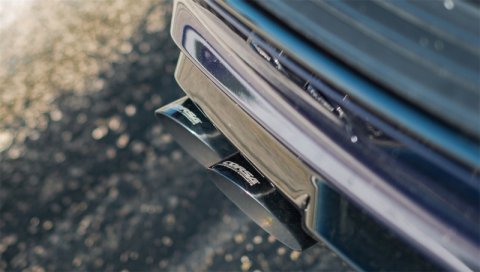 Corsa 2018-2021 Jeep Grand Cherokee TrackHawk 6.2L Sport Cat-Back Dual Rear Exit w/4.5in Black Tips thumbnail 7
