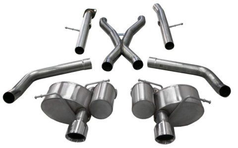 Corsa 2012-2021 Jeep Grand Cherokee SRT 2.75in Dual Rear Xtreme Cat-Back Exhaust thumbnail 3