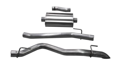 Corsa 2020-2025 Jeep Gladiator JT 3.0in Cat-Back Single Side Exit w/ Turn Down Tip thumbnail 2