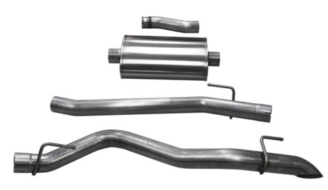 Corsa 2020-2025 Jeep Gladiator JT 3.0in Cat-Back Single Side Exit w/ Turn Down Tip thumbnail 3