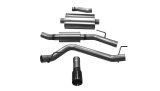 Corsa 2020-2025 Jeep Gladiator JT 3.0in Cat-Back Single Touring Side Exit w/ 4.0in Black Tip thumbnail 1