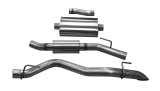 Corsa 2020-2025 Jeep Gladiator JT 3.0in Cat-Back Touring Single Side Exit w/ Turn Down Tip thumbnail 1