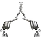 Corsa 2018-2023 Ford Mustang GT Convertible w/o Active Valves Xtreme Cat-Back w/ 4in Tips thumbnail 3