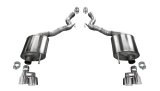 Corsa 2018-2023 Ford Mustang GT Convertible Sport Axle-Back Exhaust w/ 4in Tips thumbnail 2