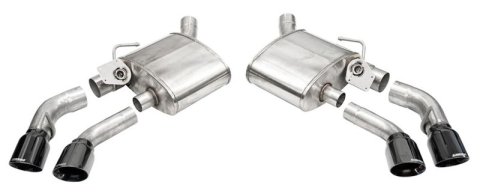 Corsa 2016-24 Chevrolet Camaro SS/ZL1 6.2L V8 Black Xtreme Axle-Back Exhaust (w/ Factory NPP Valve) thumbnail 5