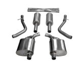 Corsa 2015-2023 Dodge Challenger 3.6L 2.5in Cat-Back Dual Rear Exit (re-uses stock exhaust bezel) thumbnail 1