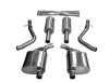 Corsa 2015-2023 Dodge Challenger 3.6L 2.5in Cat-Back Dual Rear Exit (re-uses stock exhaust bezel) thumbnail 3
