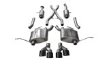Corsa 2014-2021 Jeep Grand Cherokee 3.6L V6 Black Sport Cat-Back Exhaust thumbnail 5
