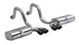 Corsa 1997-2004 Chevrolet Corvette C5 Z06 5.7L V8 Black Sport Axle-Back Exhaust thumbnail 5