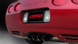 Corsa 1997-2004 Chevrolet Corvette C5 Z06 5.7L V8 Black Sport Axle-Back Exhaust thumbnail 7
