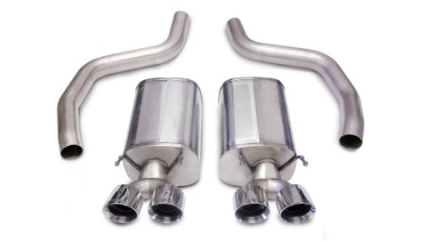 Corsa 2006-2013 Chevrolet Corvette C6 Z06 7.0L V8 Polished Sport Axle-Back Exhaust thumbnail 3