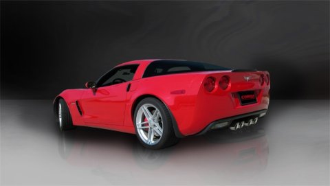 Corsa 2006-2013 Chevrolet Corvette C6 Z06 7.0L V8 Polished Sport Axle-Back Exhaust thumbnail 7
