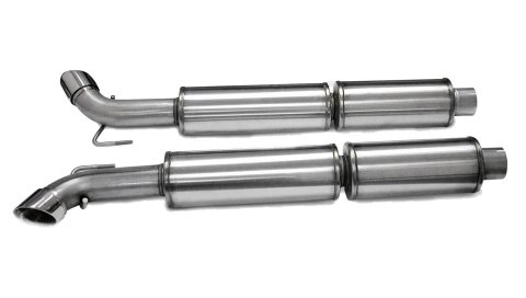 Corsa 2003-06 Dodge Viper 8.3L Polished Sport Cat-Back Exhaust (3in Inlet for Use w/ Hi-Flow Conv.) thumbnail 1