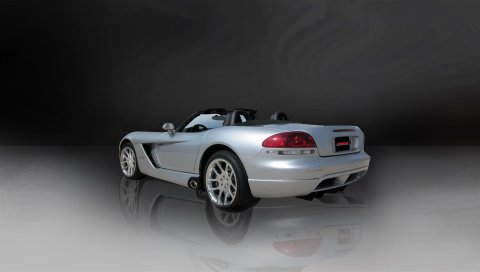 Corsa 2003-06 Dodge Viper 8.3L Polished Sport Cat-Back Exhaust (3in Inlet for Use w/ Hi-Flow Conv.) thumbnail 3