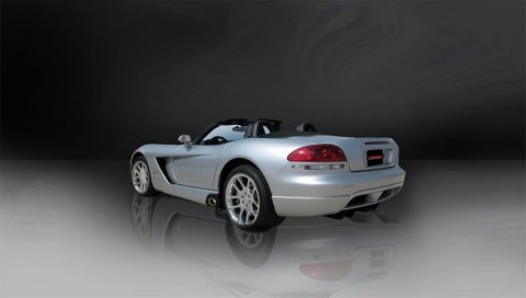 Corsa 2003-06 Dodge Viper 8.3L Polished Sport Cat-Back Exhaust (2.5in Inlet for Use w/ Stock Conv.) thumbnail 7