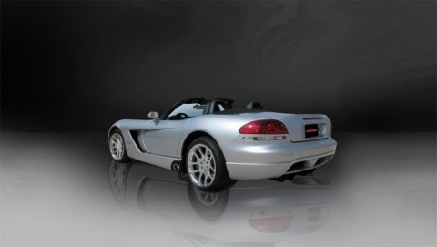 Corsa 2003-06 Dodge Viper 8.3L Polished Sport Cat-Back Exhaust (2.5in Inlet for Use w/ Stock Conv.) thumbnail 8