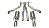 Corsa 2005-2006 Pontiac GTO 6.0L V8 2.5in Sport Cat-Back + XPipe Exhaust Polished Tips thumbnail 2