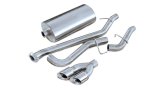 Corsa 2001-2006 Chevrolet Tahoe 5.3L V8 Polished Sport Cat-Back Exhaust thumbnail 1